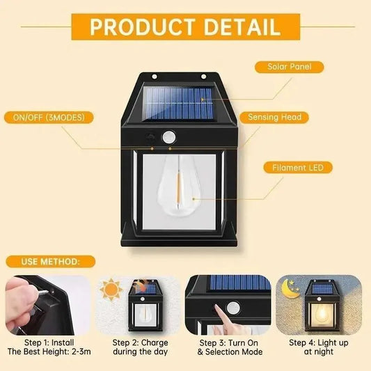 Solar Rechargeable Lamp