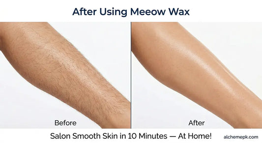 Meow Club 10 Min Painless Body Wax Orange Hair Removal Powder for Women