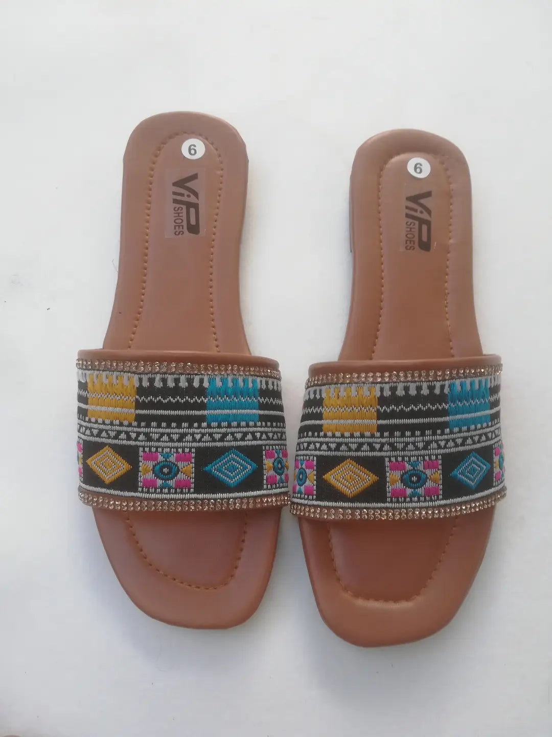 Women's Synthetic Leather Fancy Slippers