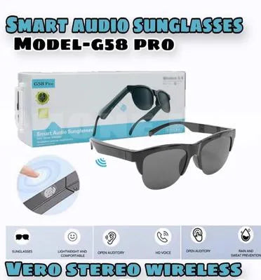 Intelligent Bluetooth Glasses Black Long Range Audio Gaming